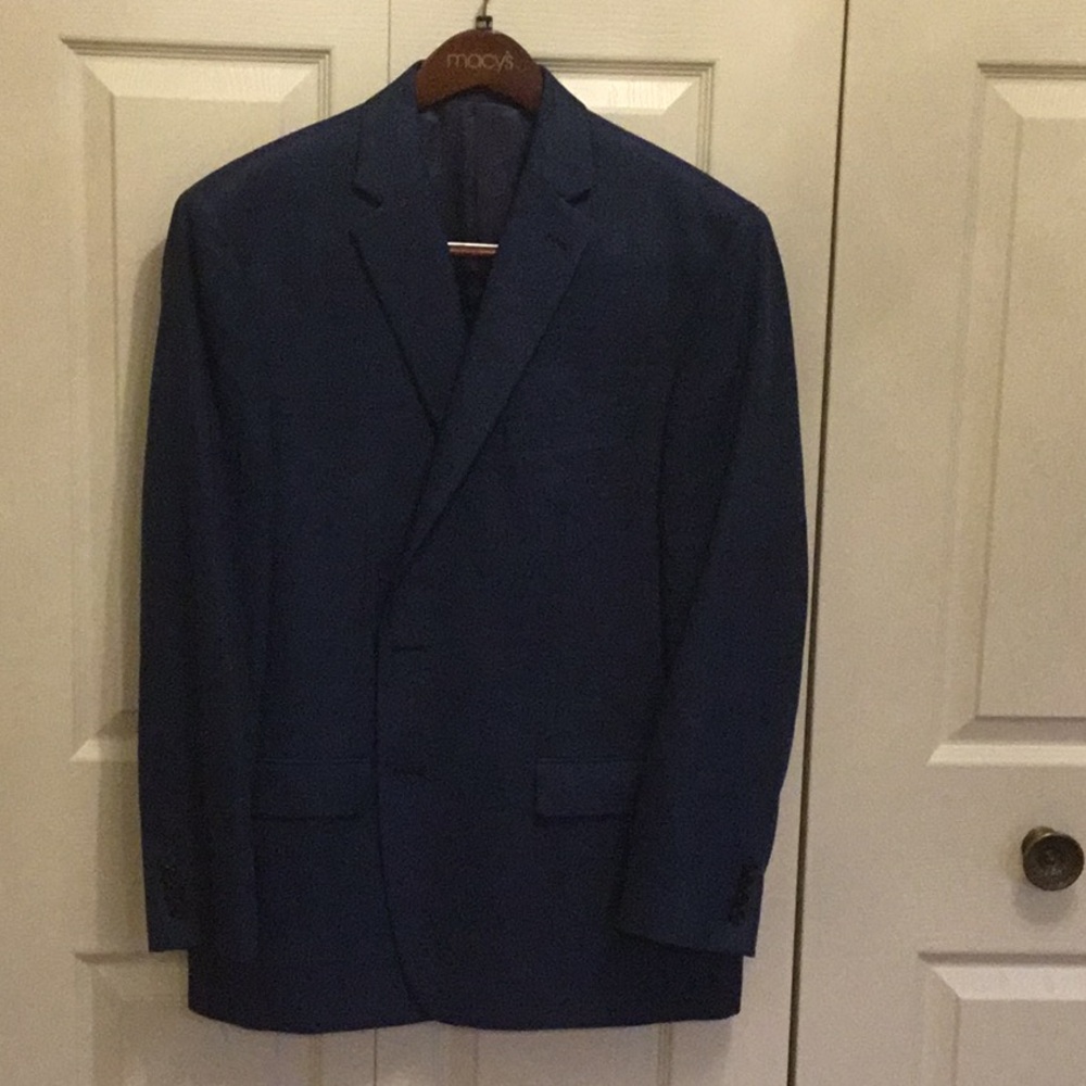 Macy's Blue Sport Coat Blazer